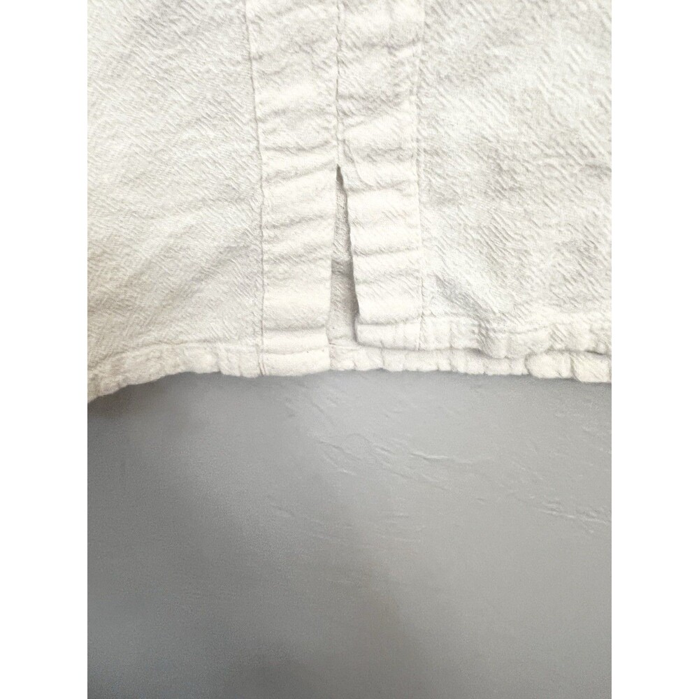 Oh My Gauze Top Size 1 Cream 100% Cotton Boxy Tank Shirt Small Medium Shirt - Picture 4 of 5